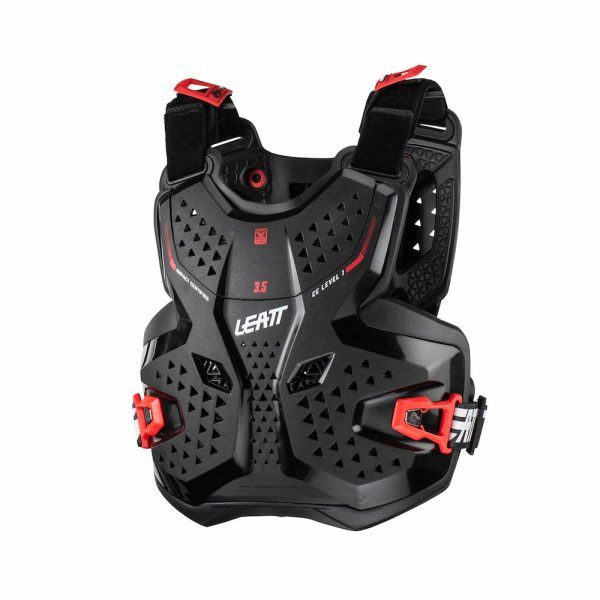 Peto Leatt 3.5 Jr Negro/Rojo