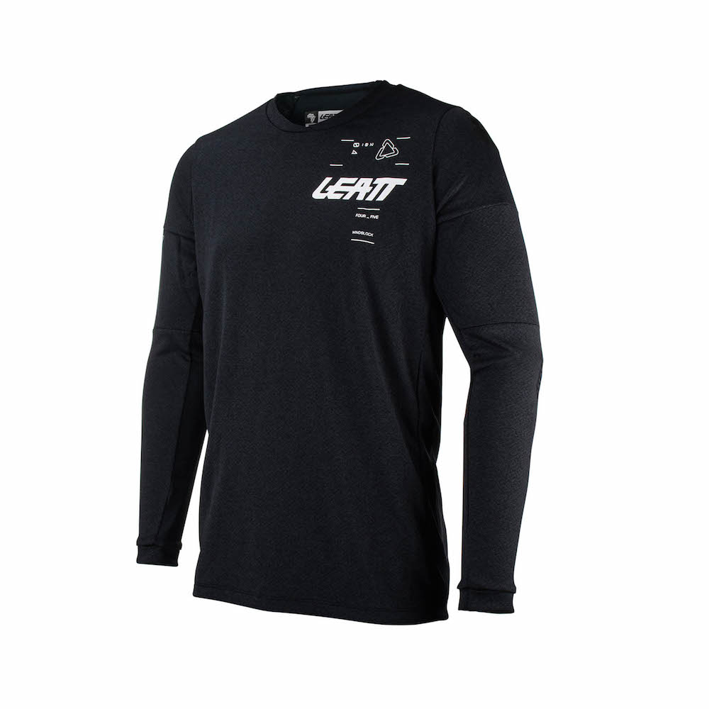 Camiseta Moto Leatt 4.5 WindBlock Negra 23 - Imagen 2