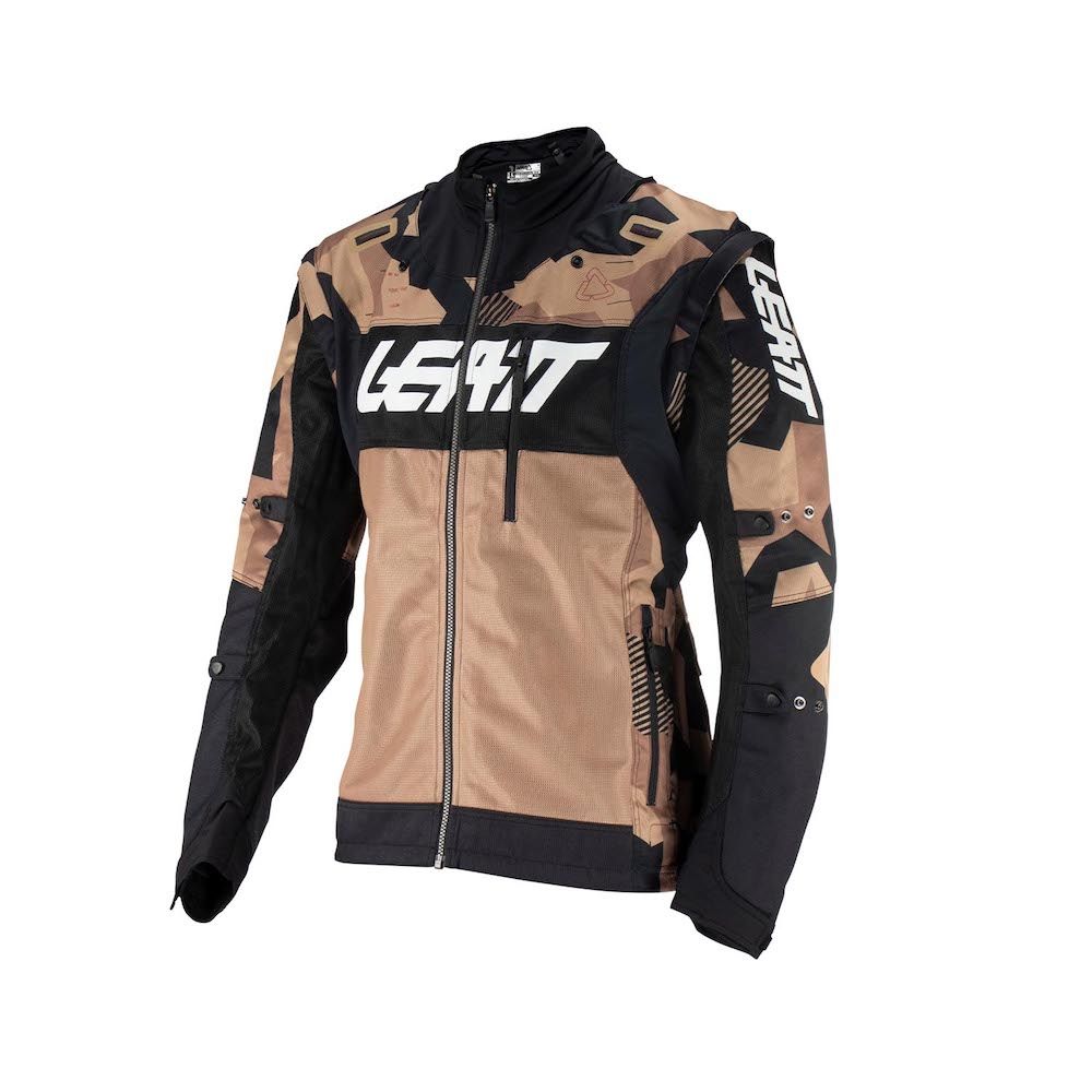 Chaqueta Moto Leatt 4.5 X-Flow Stone 24 - Imagen 2