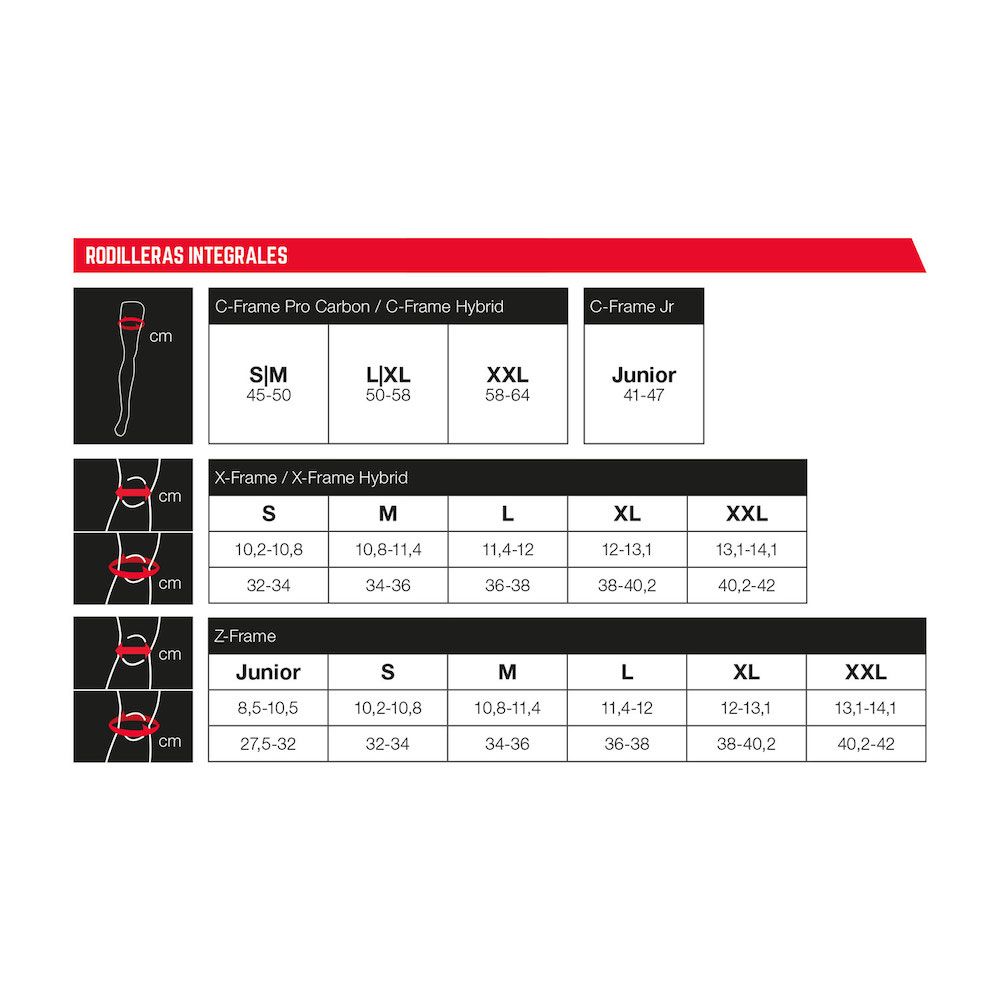 Rodilleras Integrales Leatt X-Frame Hybrid - Imagen 4