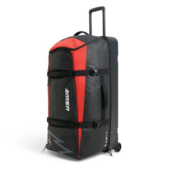 Bolsa con ruedas USWE Buddy 150L Negra/Roja
