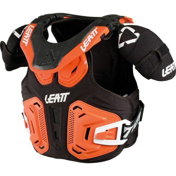 Peto y Collarín Leatt Fusión 2.0 Júnior Naranja