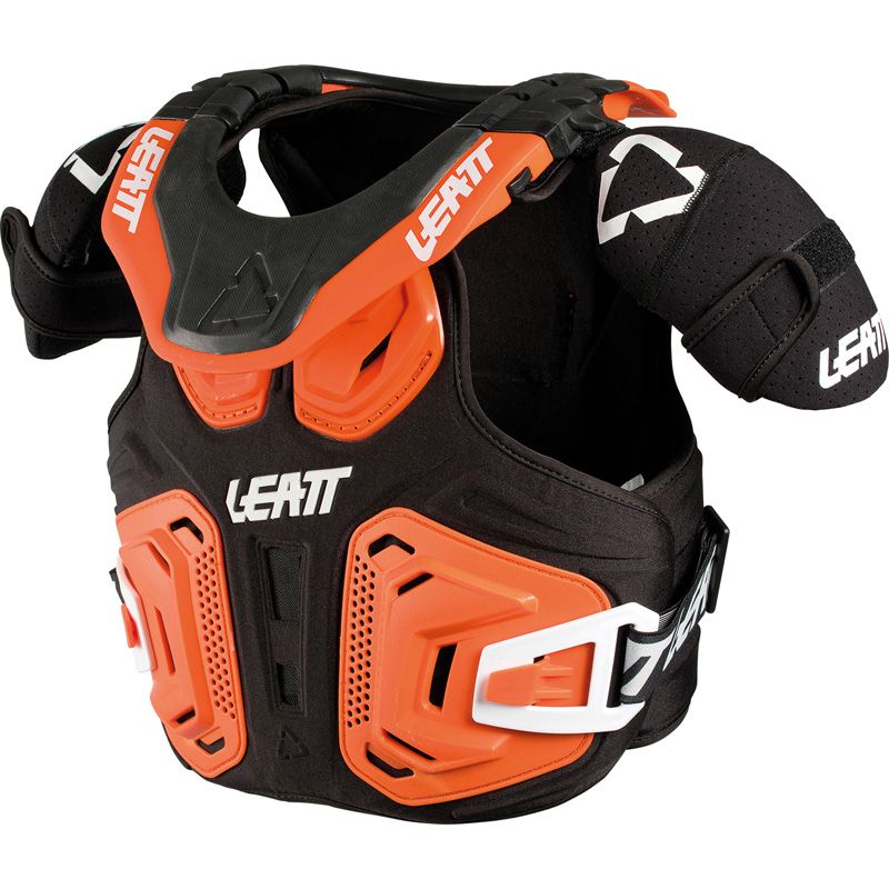 Peto y Collarín Leatt Fusión 2.0 Júnior Naranja