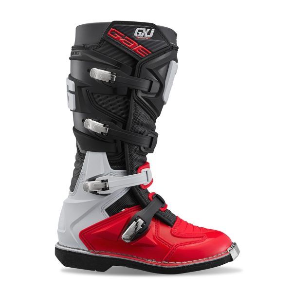 Botas Gaerne GX-J Infantiles Negras/Rojas