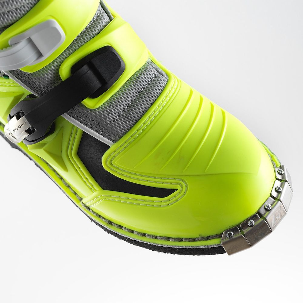 Botas Gaerne GX-J Infantiles Grises/Amarillo Fluo - Imagen 8