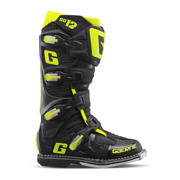 Botas Gaerne SG-12 Negras/Amarillas