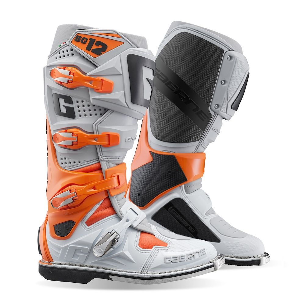 Botas Gaerne SG-12 Naranjas/Grises/Blancas - Imagen 8