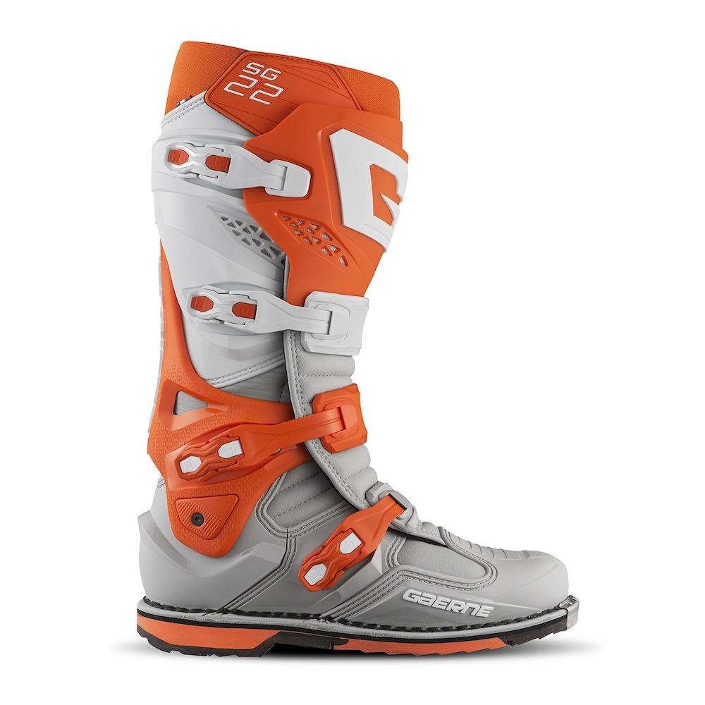 Botas Gaerne SG-22 Naranjas/Blancas/Grises