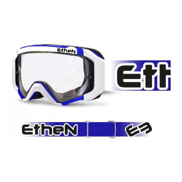 Máscara Ethen 05R Primis azul (lente transparente)