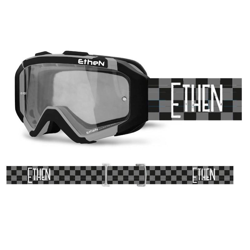 Máscara Ethen 05R Vintage Style gris (lente fotocromática)