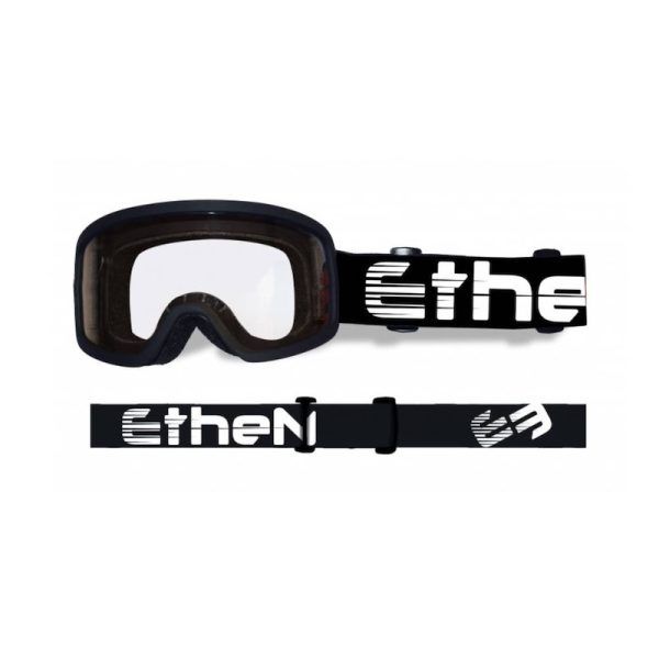 Máscara Ethen Bimbo 65 negra infantil (lente transparente)