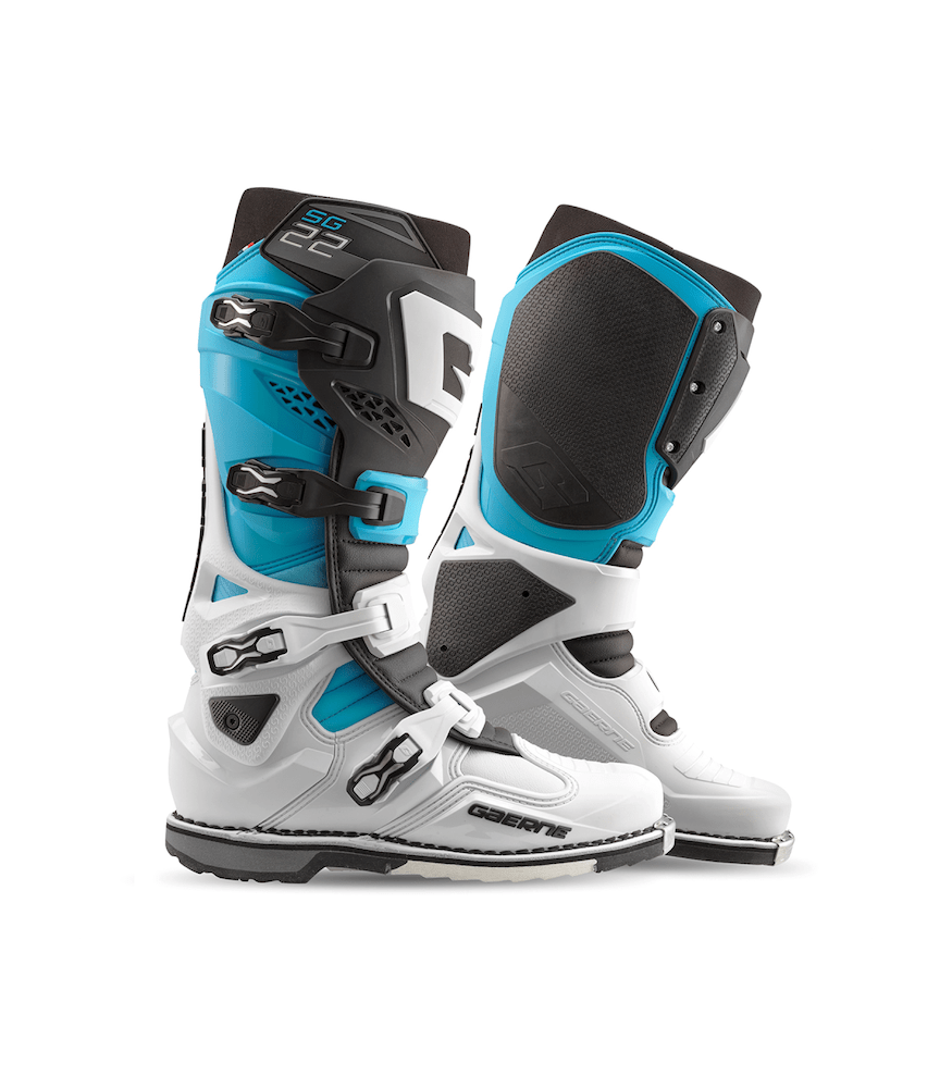Botas Gaerne SG-22 Limited Edition Blancas/Negras/Azules - Imagen 11