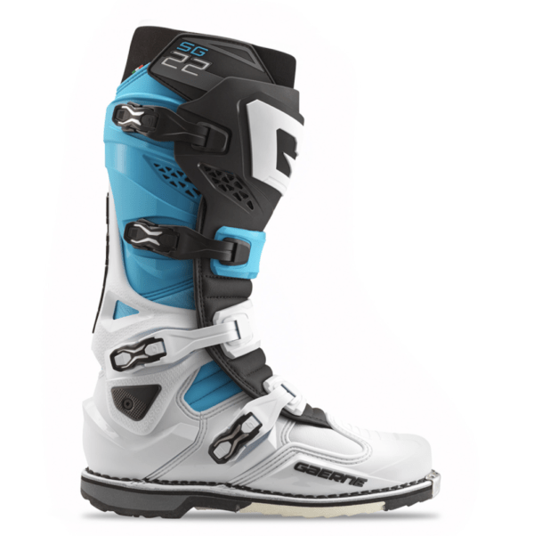 Botas Gaerne SG-22 Limited Edition Blancas/Negras/Azules