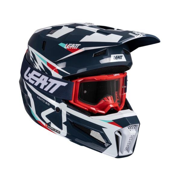 Casco Leatt Kit Moto 3.5 Azul 25