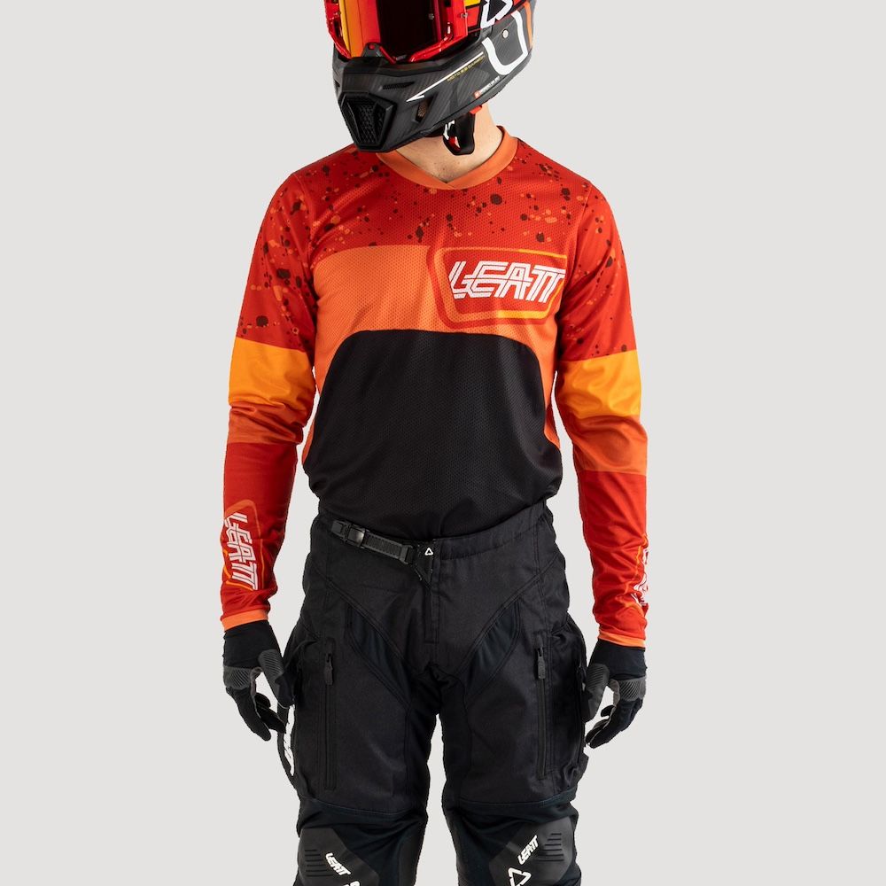 Camiseta Leatt Moto 4.5 Enduro Burn 25 - Imagen 3