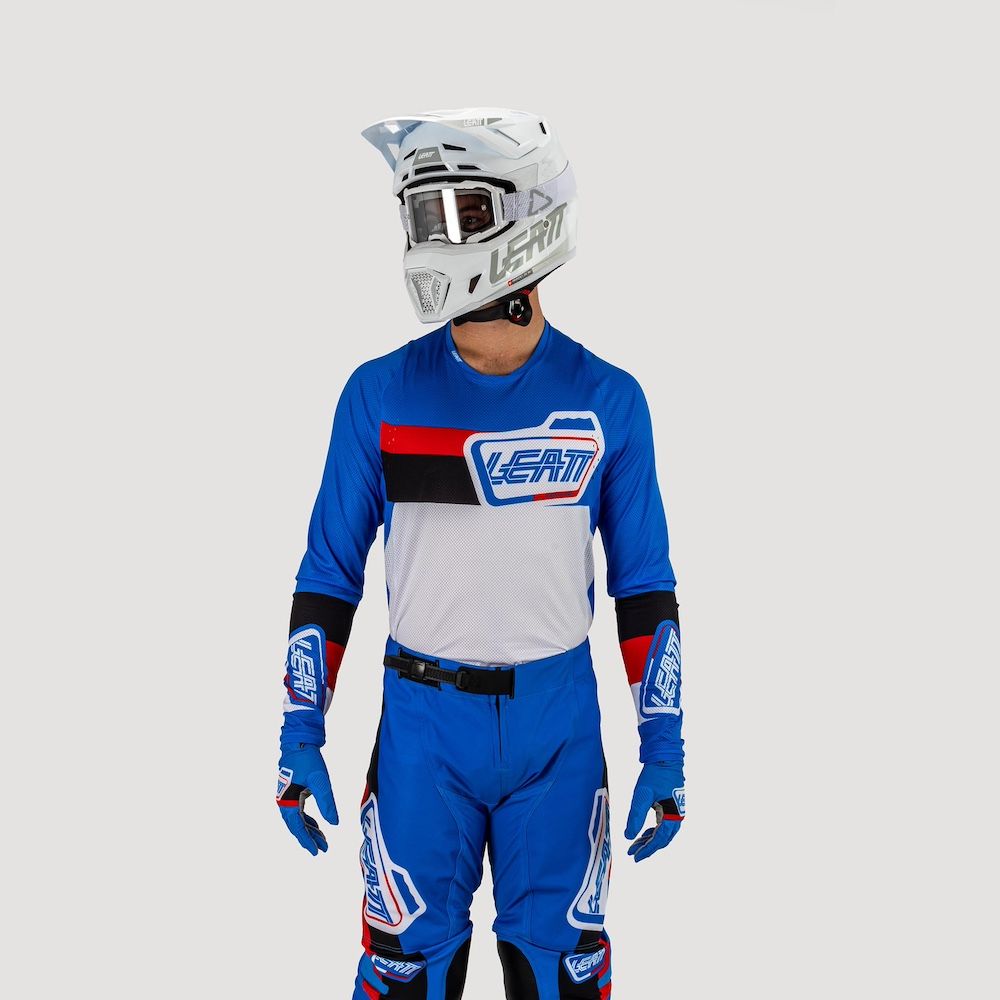 Camiseta Leatt Moto 4.5 Lite PitBoard Royal 25 - Imagen 3