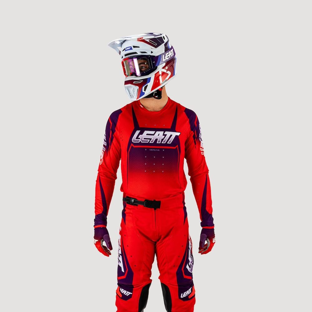 Camiseta Leatt Moto 4.5 Lite SunBurn 25 - Imagen 3