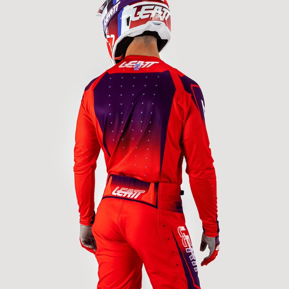 Camiseta Leatt Moto 4.5 Lite SunBurn 25 - Imagen 4