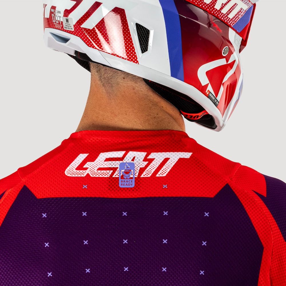Camiseta Leatt Moto 4.5 Lite SunBurn 25 - Imagen 6