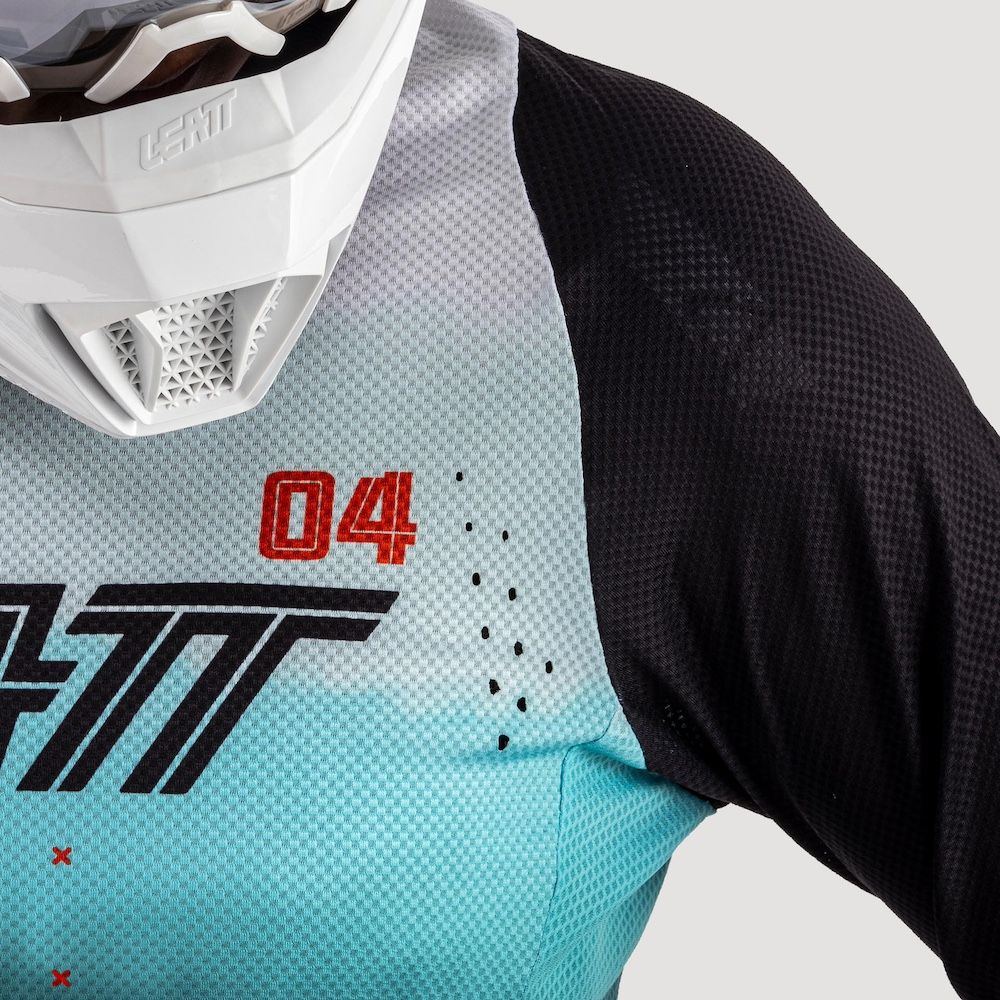 Camiseta Leatt Moto Mujer 4.5 Lite Marine 25 - Imagen 5