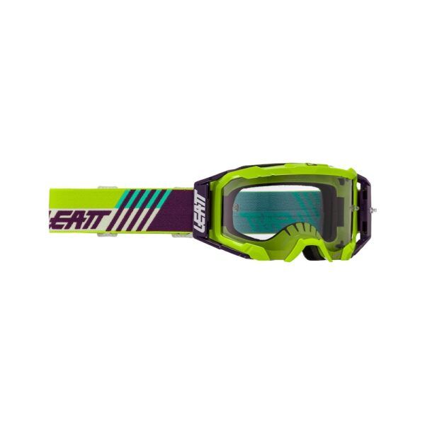 Gafas Leatt Velocity 5.5 Cryztal Lime Purple 75 VLT 25