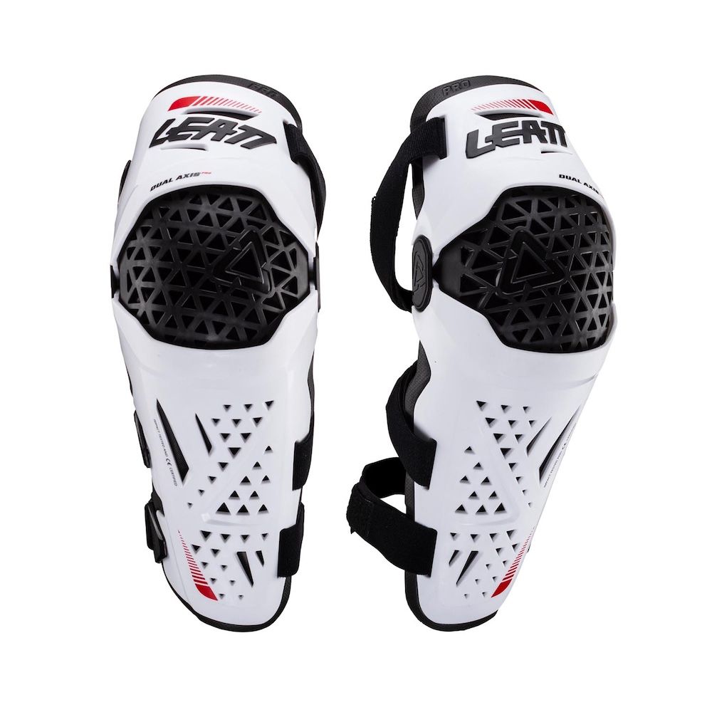 Rodilleras y Espinilleras Leatt Dual Axis Pro Blancas - Imagen 4