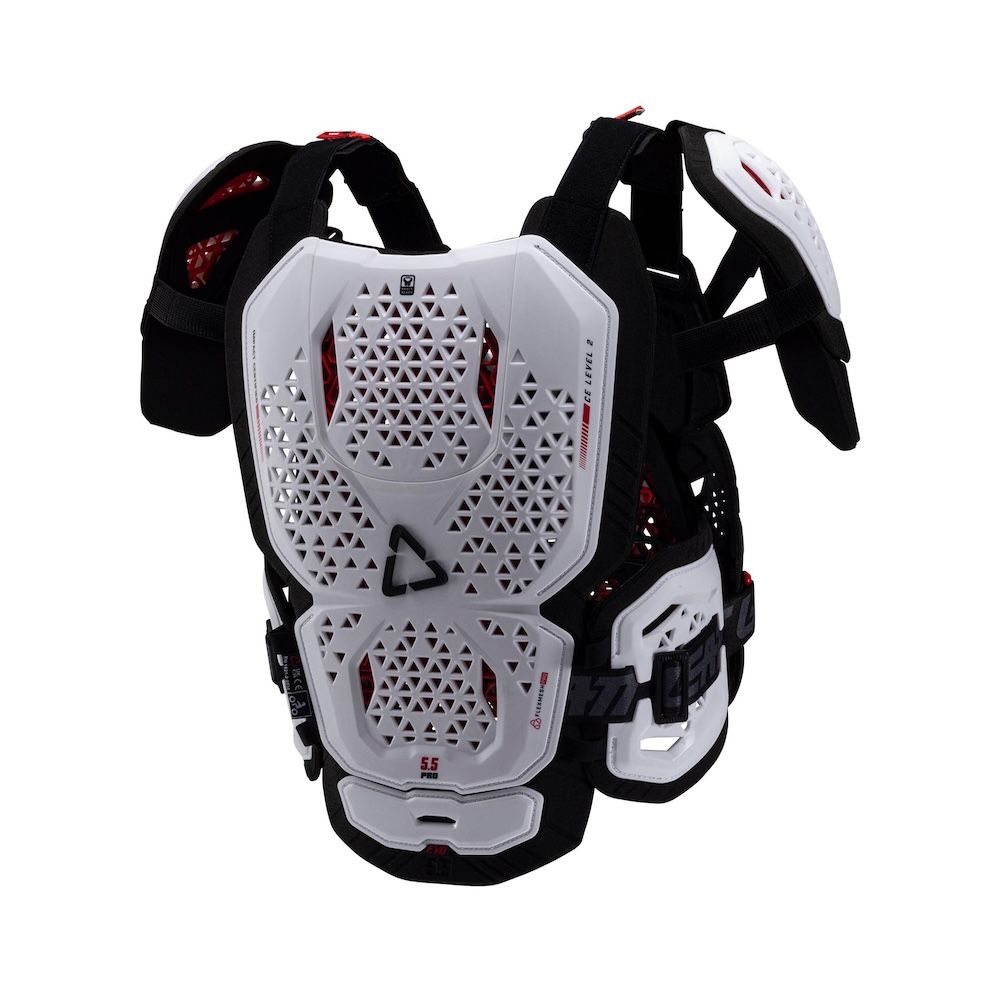 Peto Leatt 5.5 Pro Evo Blanco 25 - Imagen 5