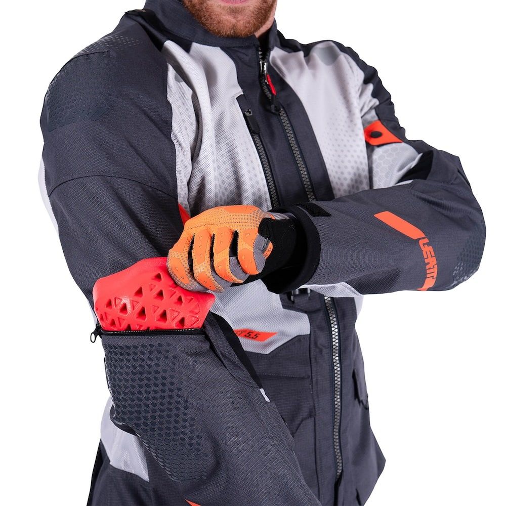 Chaqueta Leatt ADV FlowTour 5.5 Iron - Imagen 5
