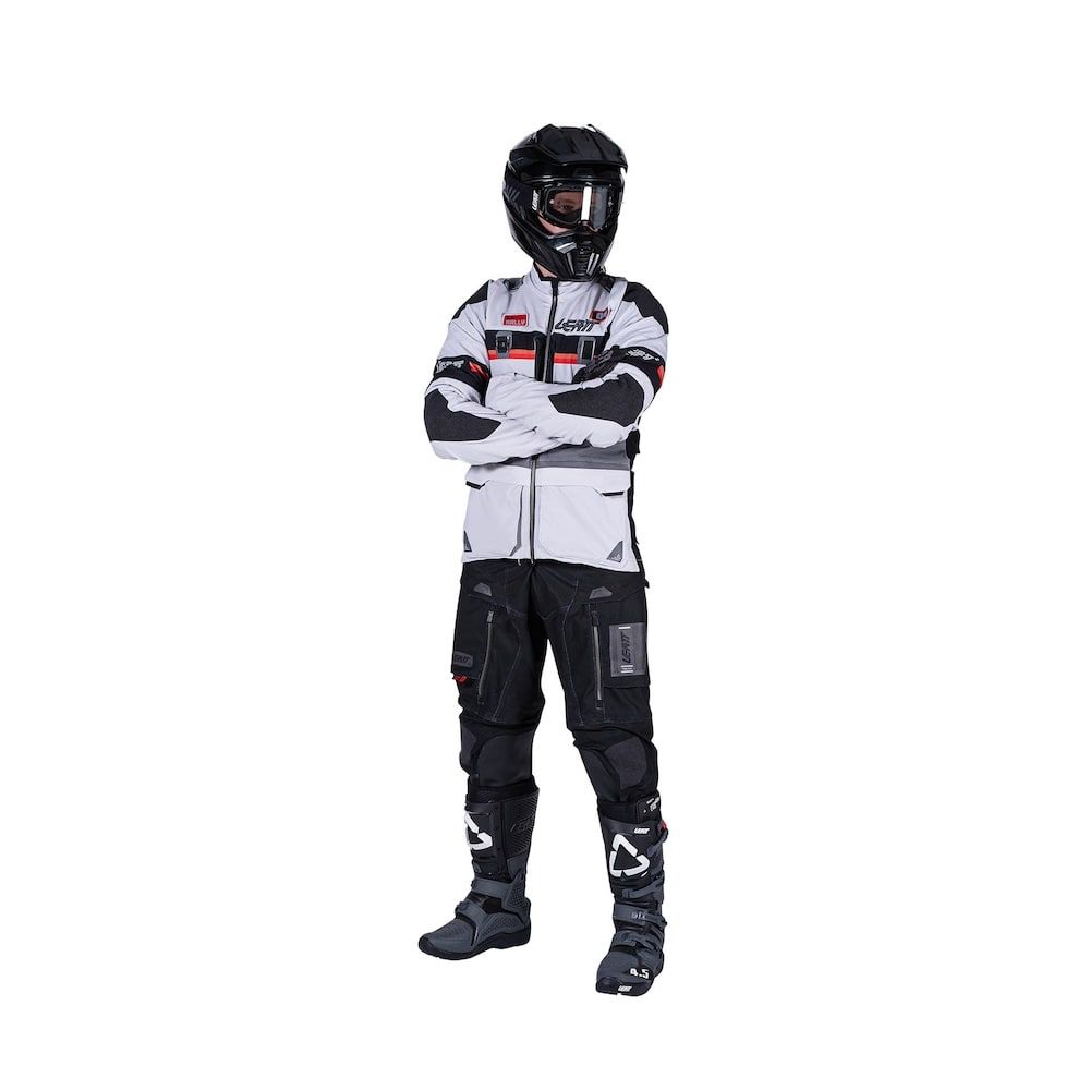 Chaqueta Leatt ADV Rally 5.5 Gris - Imagen 11
