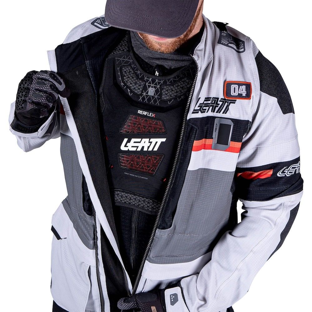 Chaqueta Leatt ADV Rally 5.5 Gris - Imagen 4