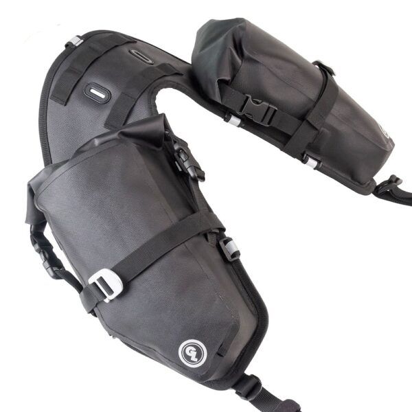 Alforjas Traseras Giant Loop MoJavi Saddle Negro 12 litros