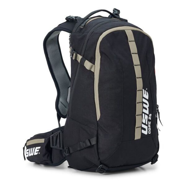 Mochila USWE Core 25 Negra/Verde Mud