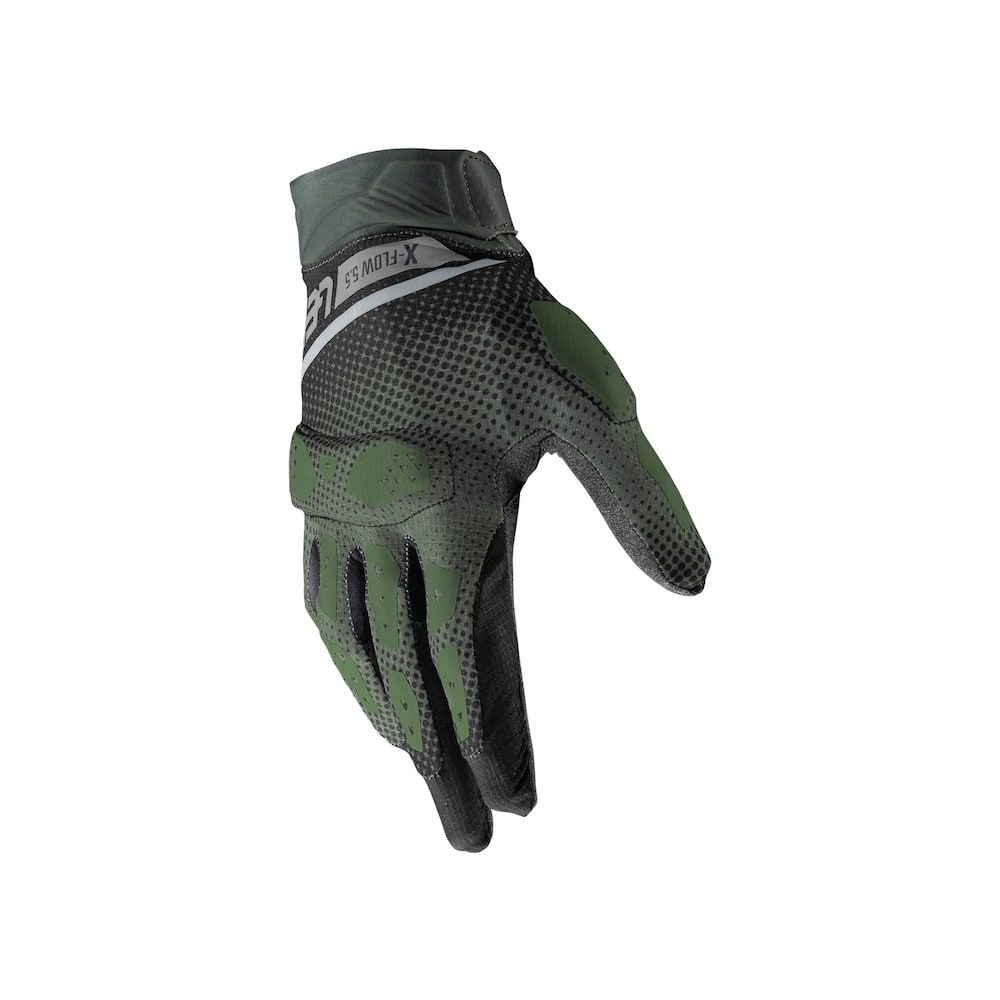 Guantes Leatt ADV X-Flow 5.5 Cortos Forest - Imagen 2