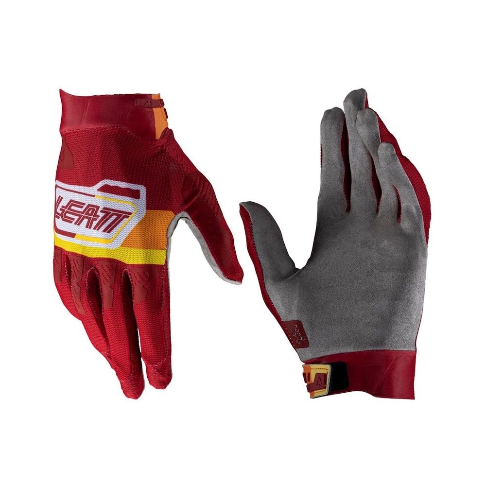 Guantes Leatt Moto 2.5 X-Flow PitBoard Ruby 25 - Imagen 3
