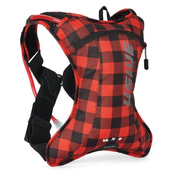 Mochila Uswe Moto Outlander XC 2 Flannel Rojo/Negro