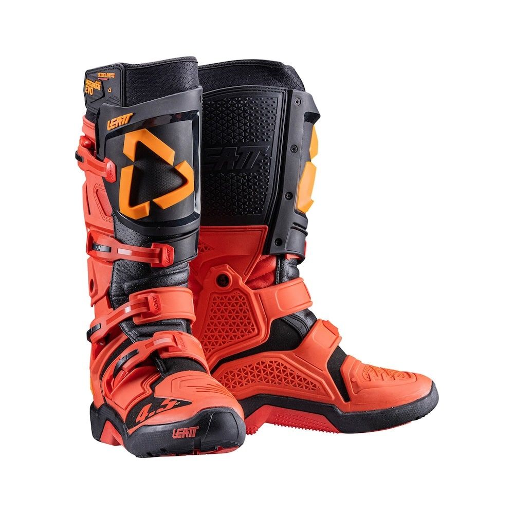 Botas Leatt Moto 4.5 HydraDri Burn Red 26 - Imagen 5