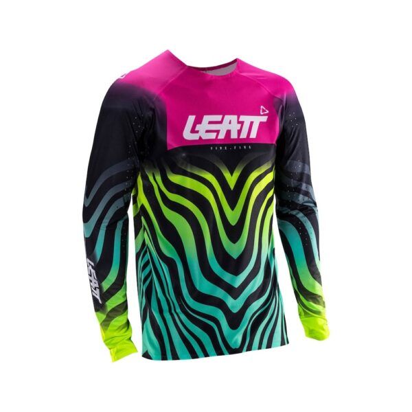 Camiseta Leatt Moto 5.5 UltraWeld V26 Tiger Pink