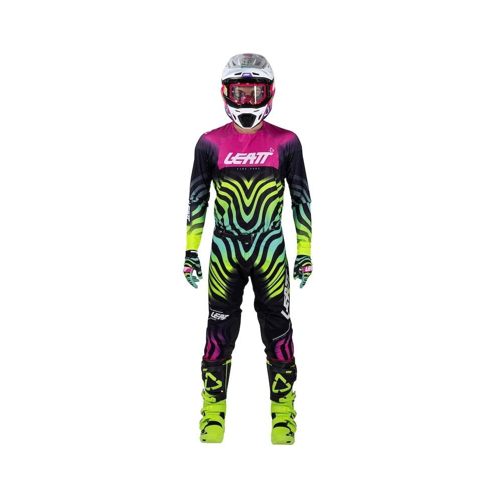 Camiseta Leatt Moto 5.5 UltraWeld V26 Tiger Pink - Imagen 3
