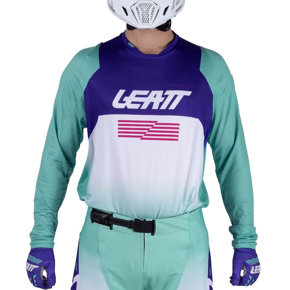 Camiseta Leatt Moto 4.5 Lite V26 Morado - Imagen 3
