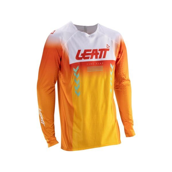 Camiseta Leatt Moto 5.5 UltraWeld V26 Naranja