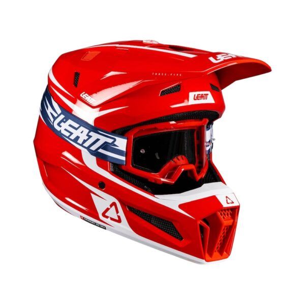 Casco Leatt Kit Moto 3.5 V26 Rojo