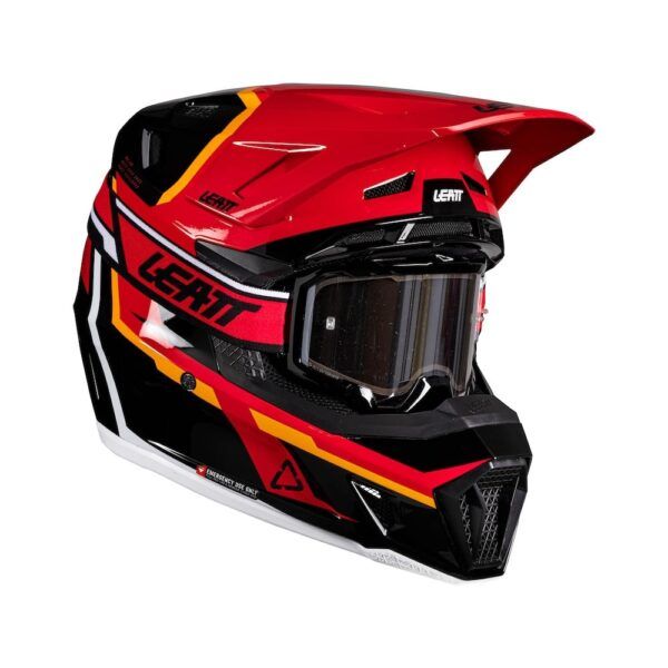 Casco Leatt Kit Moto 7.5 V26 Rojo