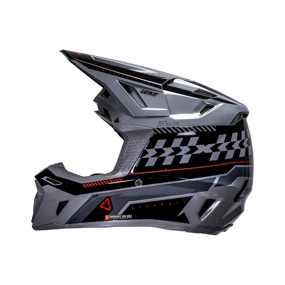 Casco Leatt Kit Moto 8.5 V26 Gris - Imagen 2