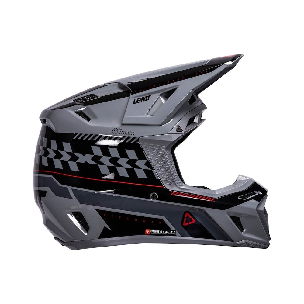 Casco Leatt Kit Moto 8.5 V26 Gris - Imagen 3