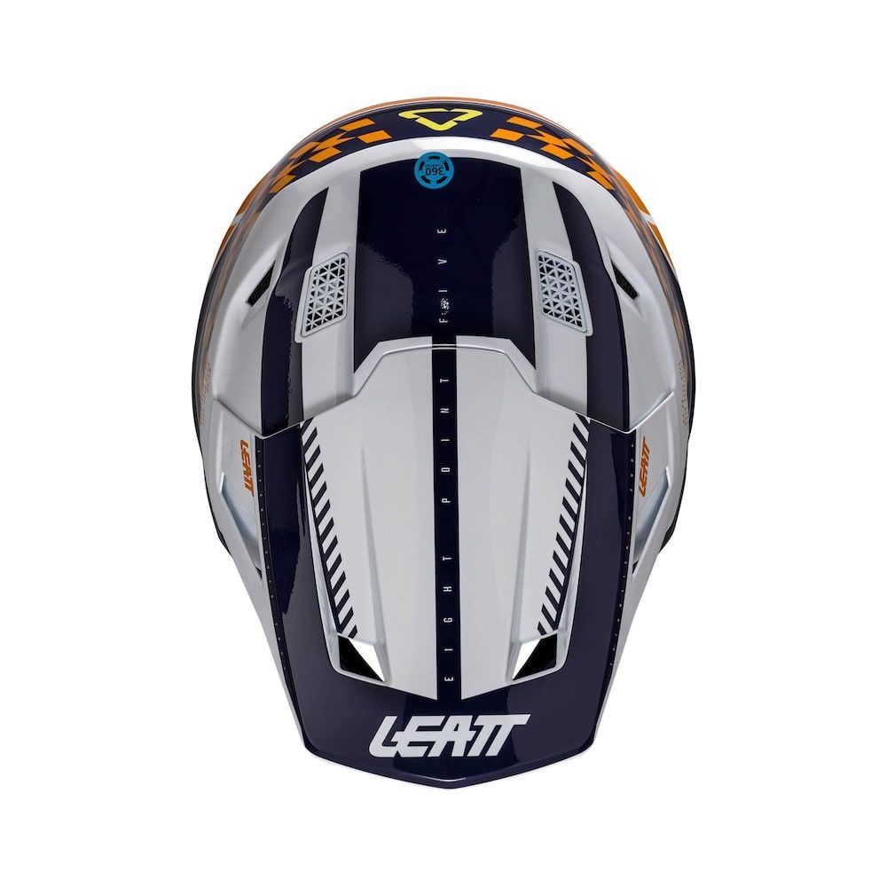 Casco Leatt Kit Moto 8.5 V26 Naranja - Imagen 6