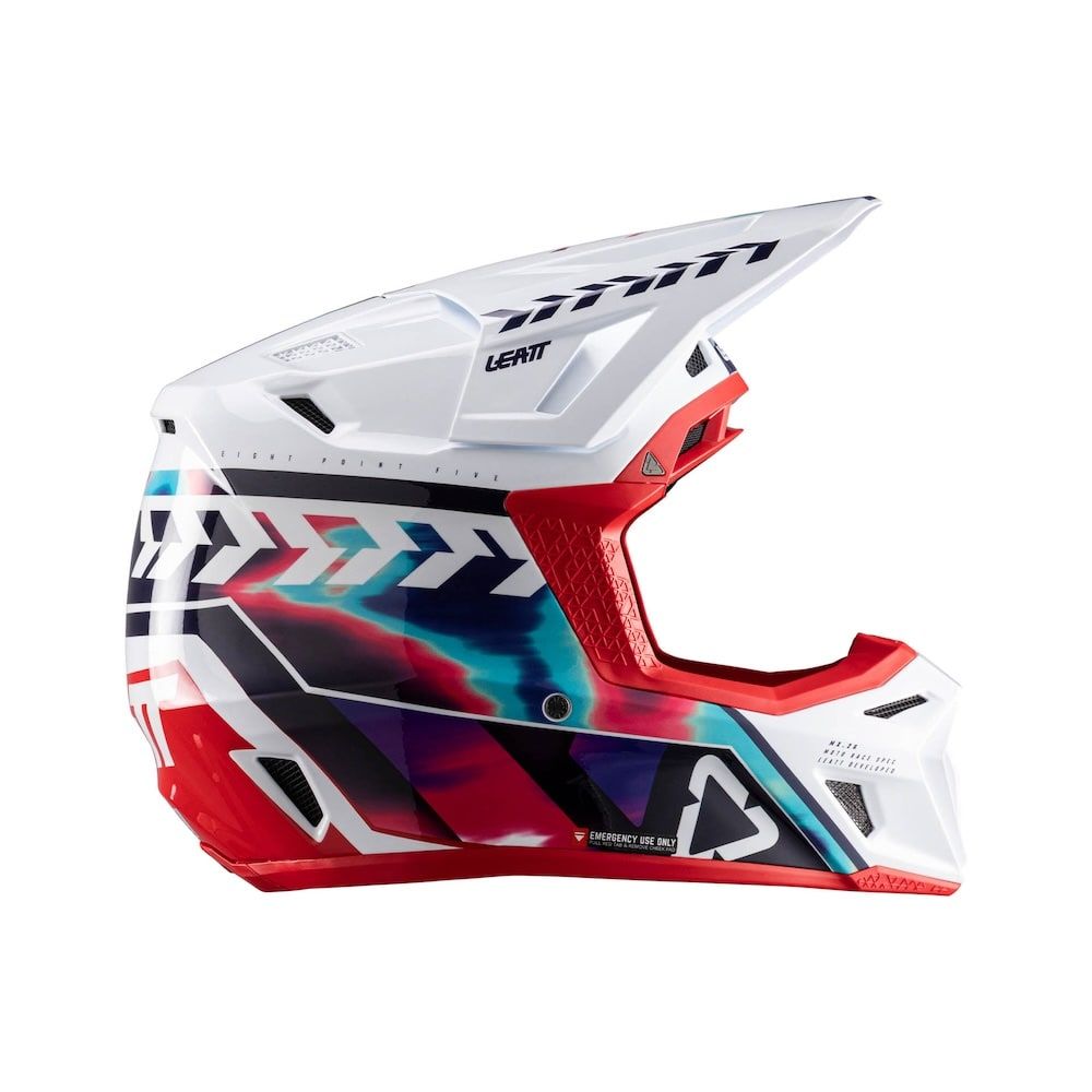 Casco Leatt Kit Moto 8.5 V26 Royal Rojo - Imagen 3