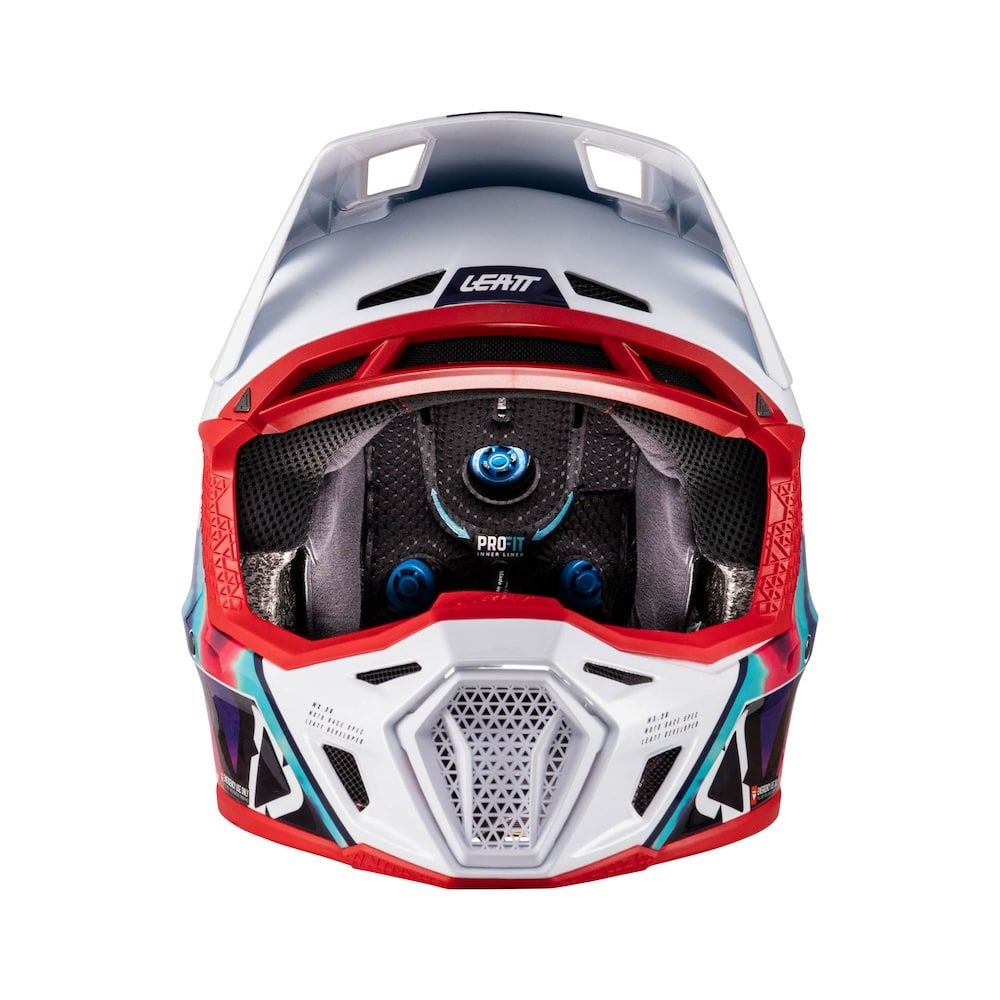 Casco Leatt Kit Moto 8.5 V26 Royal Rojo - Imagen 4