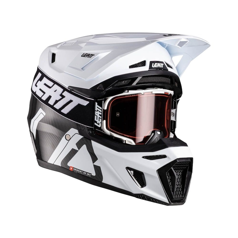 Casco Leatt Kit Moto 9.5 V26 Carbono Blanco