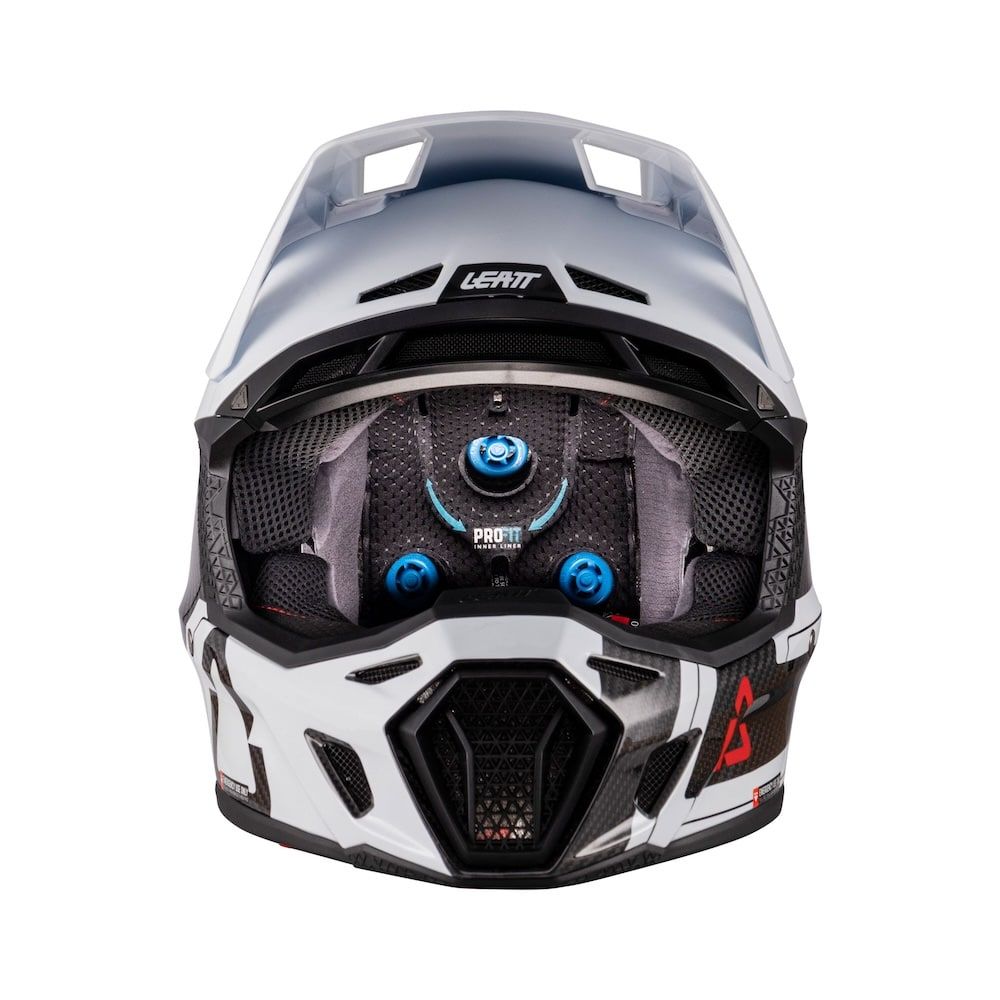 Casco Leatt Kit Moto 9.5 V26 Carbono Blanco - Imagen 4