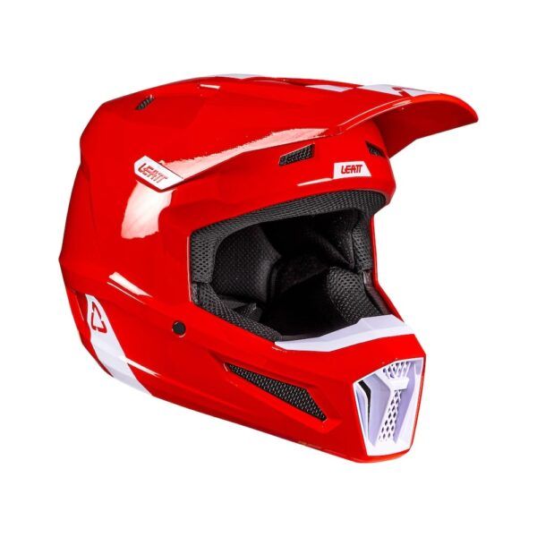 Casco Leatt Moto 2.5 V26 Rojo